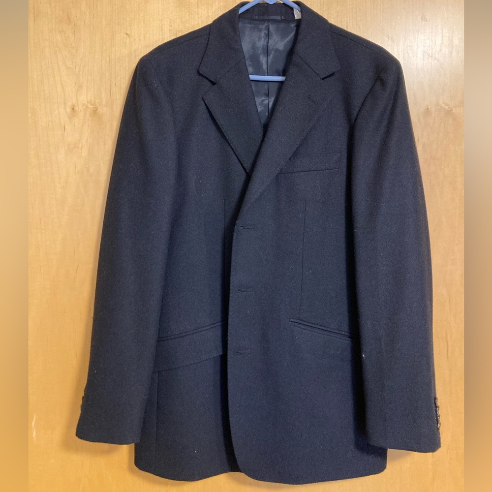 NWOT Men’s Navy Wool Blazer 42 Martin + Osa